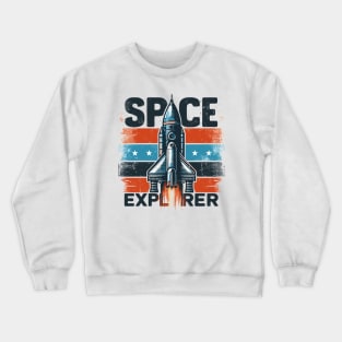 Space Explorer Crewneck Sweatshirt